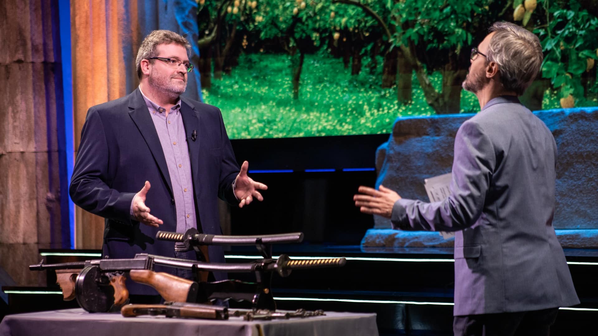 Participación en espectáculo televisivo virtual.