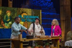 Javier con Raquel Martos y Gonzalo D'Ambrosio