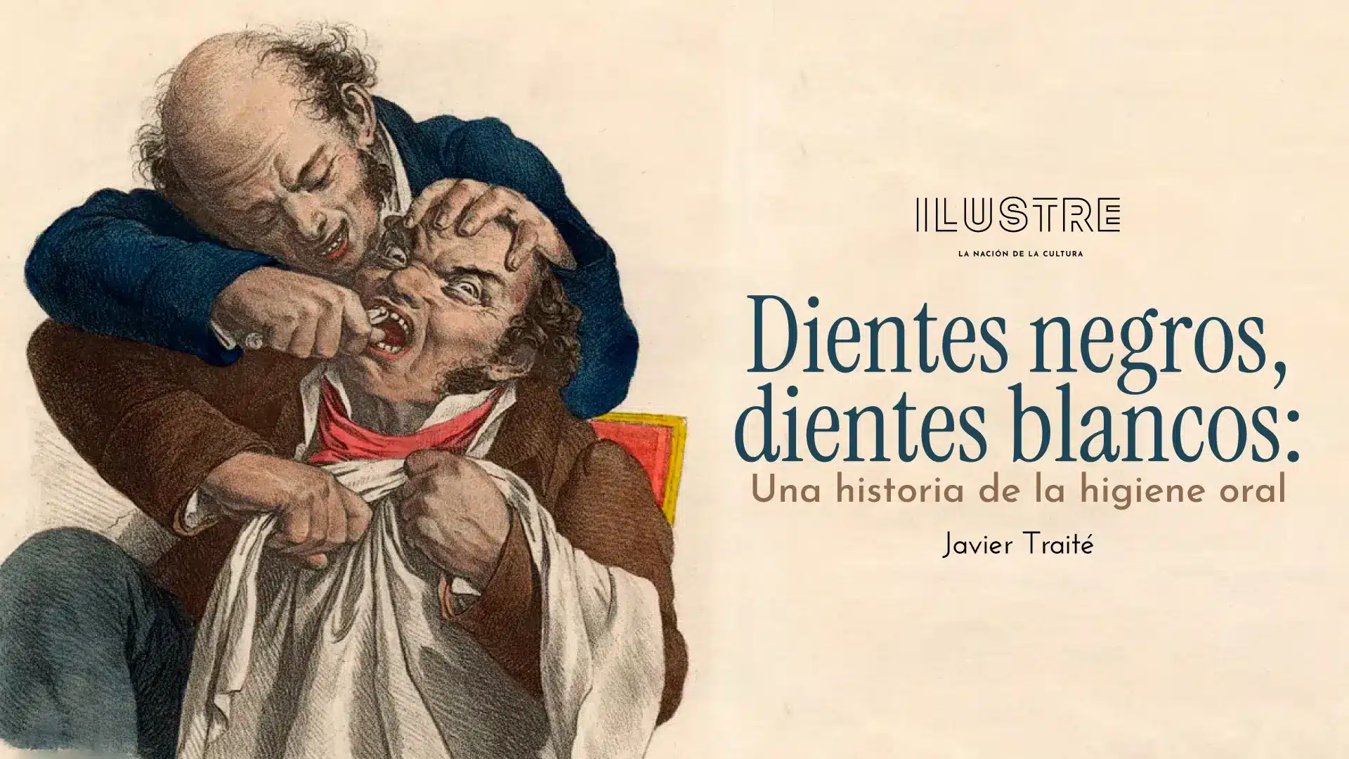 Cartel del curso Dientes Negros Dientes Blancos: una historia de la higiene oral